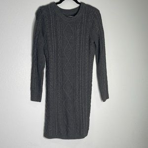 Cable Knit V-Neck Long Dress by Merona